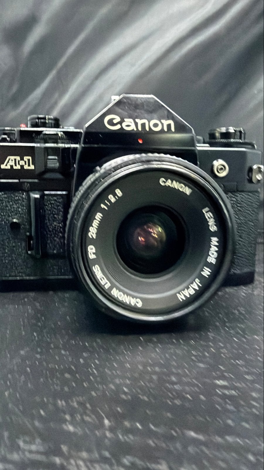 Canon A-1 Spiegelreflexcamera met nieuwe batterij, Audio, Tv en Foto, S, Spiegelreflex, G, Canon