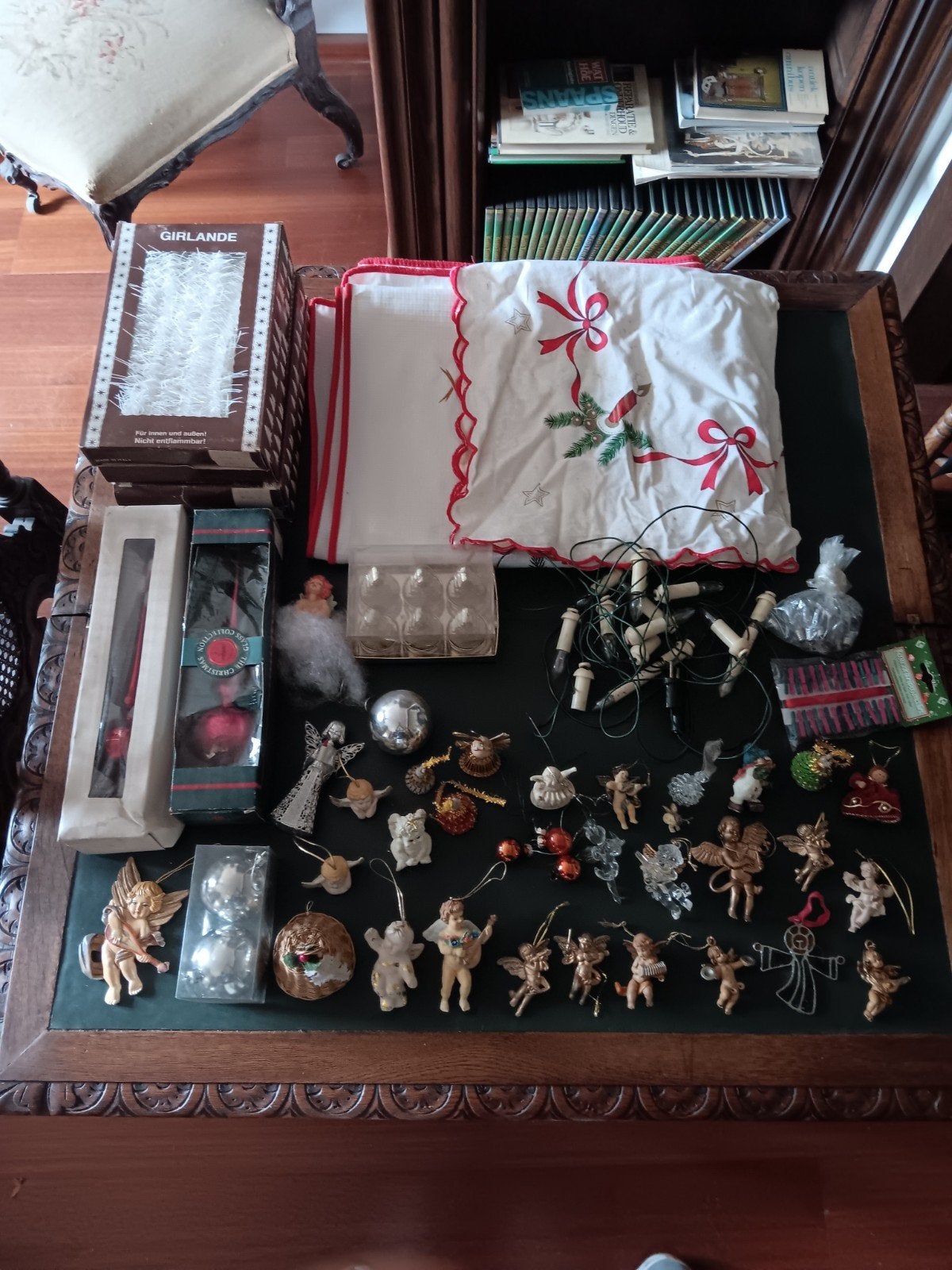 kerstspullen, Ophalen, Gebruikt