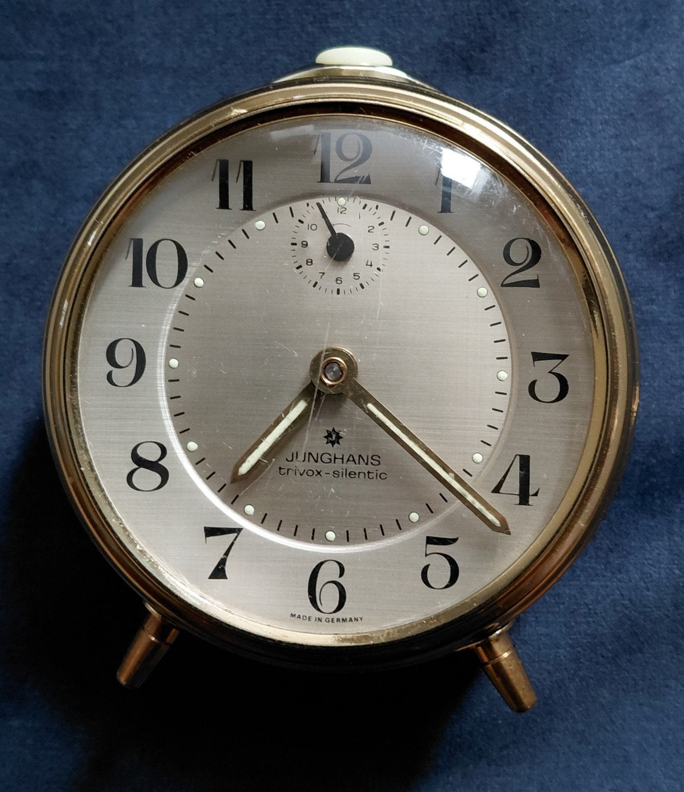 Unieke Vintage Klok Junghans Wekker, Ophalen