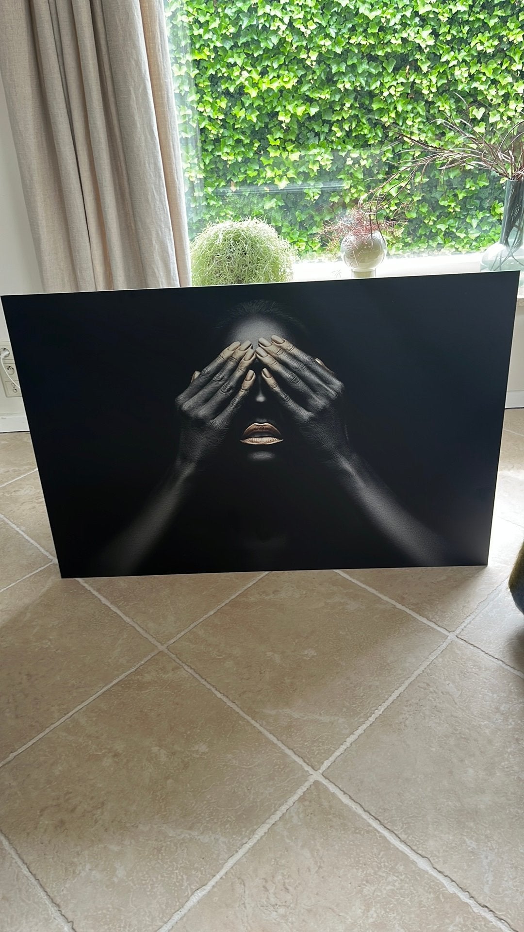 Kunstwerk, Ophalen of Verzenden, Zo goed als nieuw, Schilderij, Minder dan 50 cm