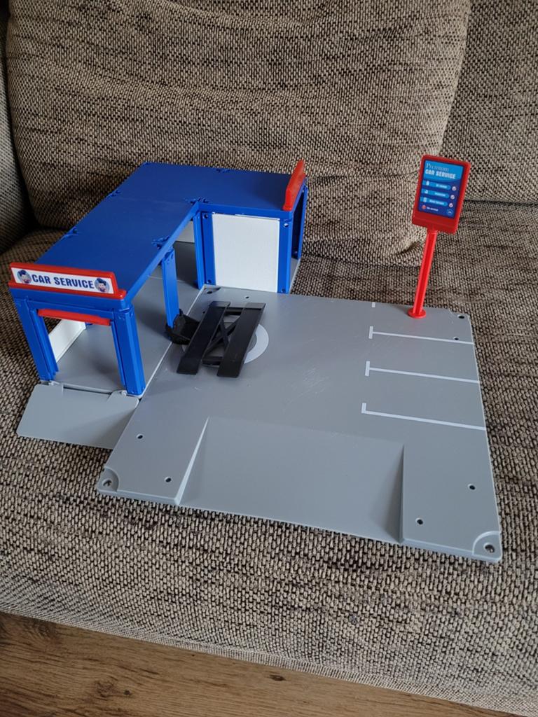 SIKU 5507 GARAGE WERKSTATT 1:50, Hobby en Vrije tijd, Modelauto's | 1:50, Ophalen of Verzenden, SIKU