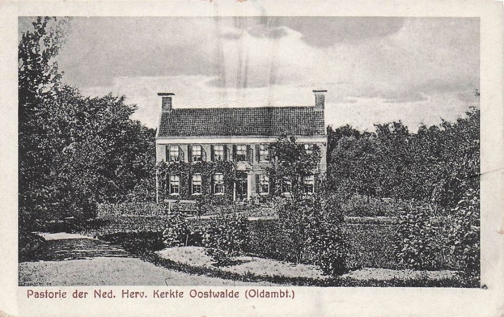 702-413-007 Pastorie Der Ned Herv Kerkte Oostwold (Oldambt., Verzenden, Voor 1920, Groningen