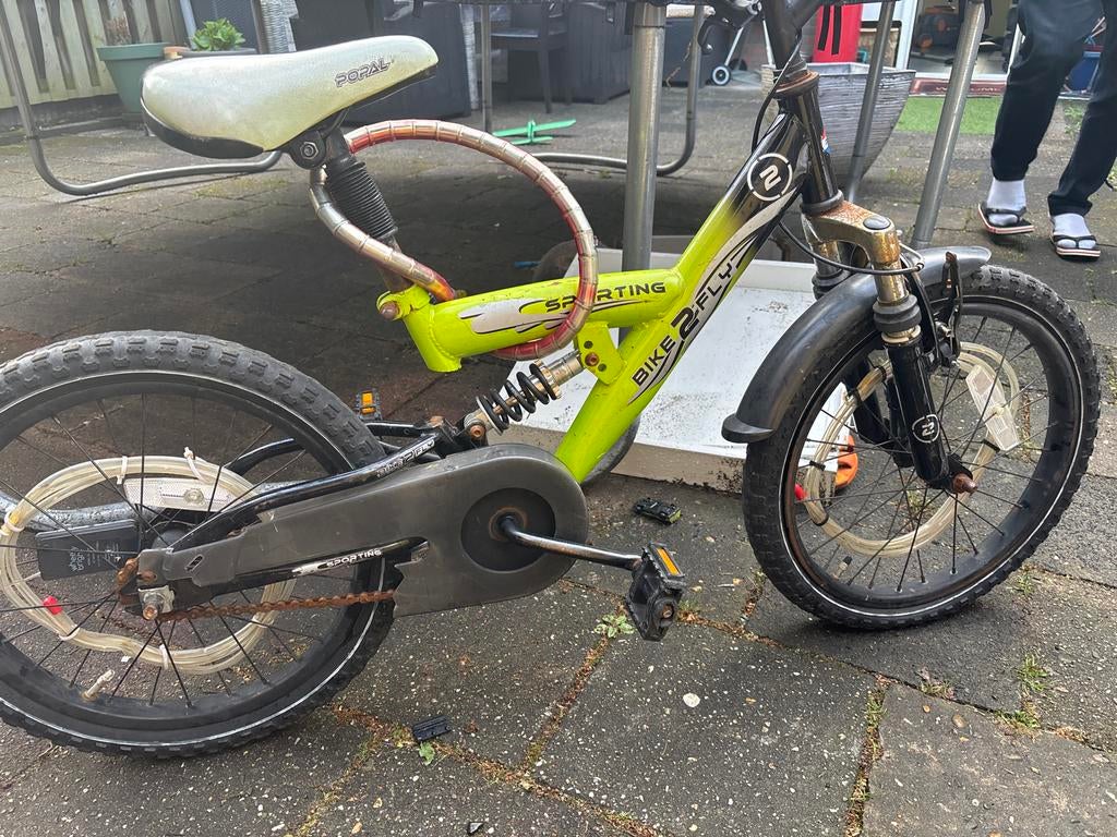 Kinder fiets 18inch, Ophalen of Verzenden, Gebruikt, 16 tot 20 inch