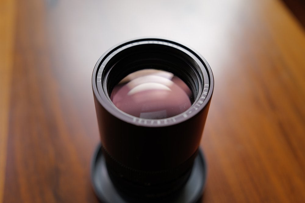 Leica Elmarit-R 135mm f/2.8 lens - Zo goed als nieuw, Leica, Telelens, Ophalen of Verzenden, Overige vattingen