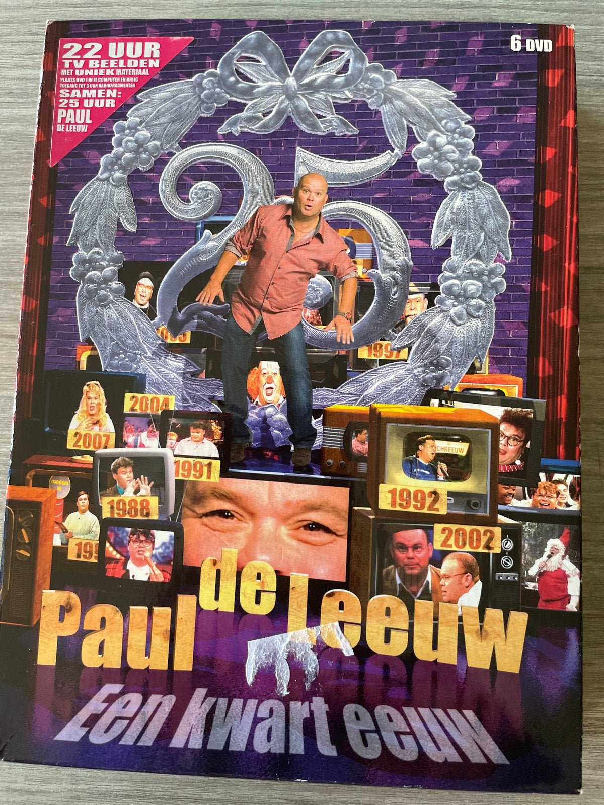 Paul de Leeuw - Een Kwart Eeuw (6 DVD Boxset), Alle leeftijden, Komedie, Complete serie, Gebruikt