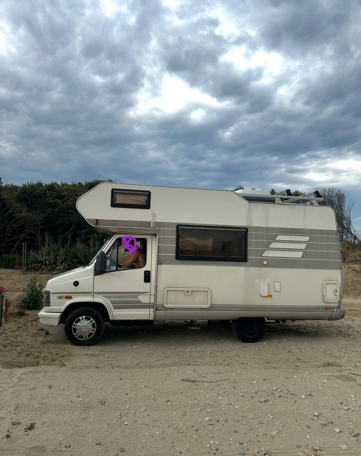 Fiat ducato hymer camper, Overige merken, Chemisch toilet, Standaard zit, Alkoof