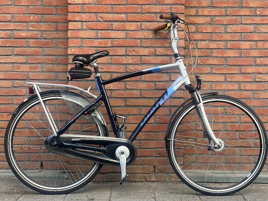 Herenfiets Giant - 57 cm - 8 versnellingen, Fietsen en Brommers, Fietsen | Heren | Herenfietsen, Ophalen, Gebruikt, Versnellingen
