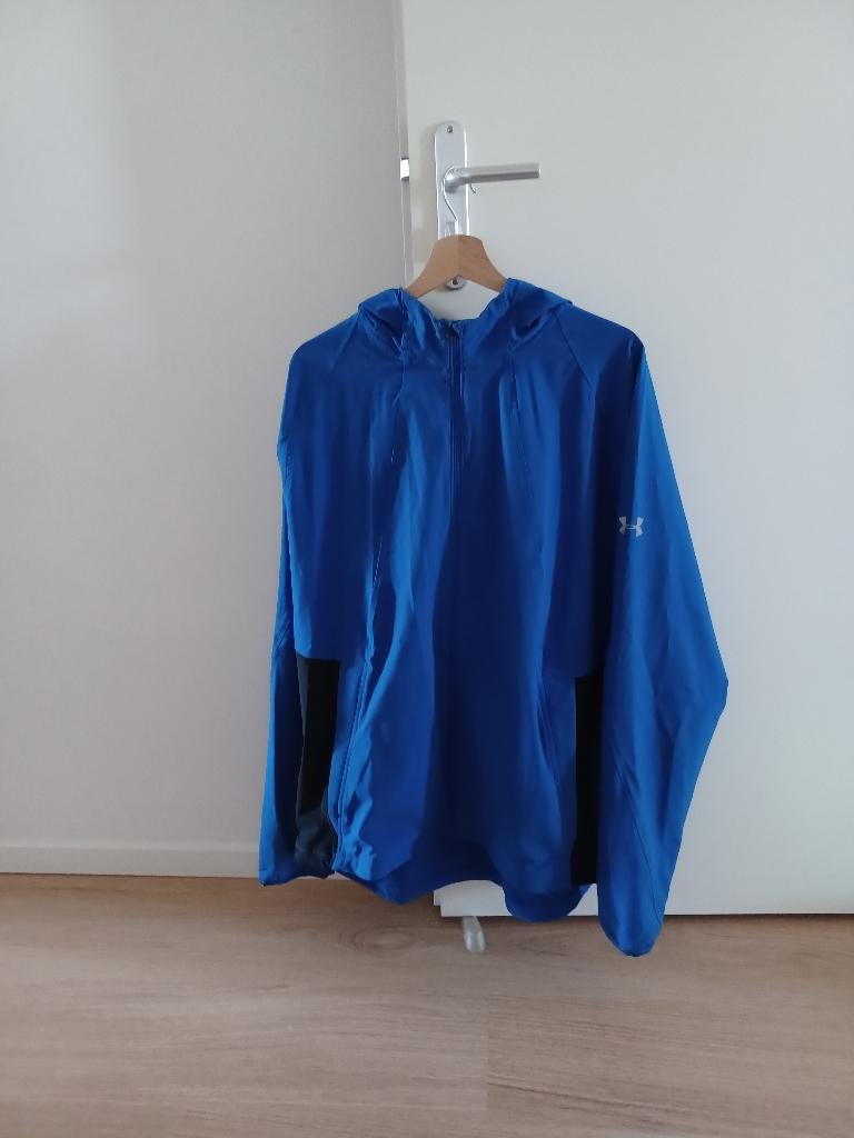 Hardloop of fiets jack - XXL, Blauw, Overige maten, Ophalen of Verzenden, Zo goed als nieuw