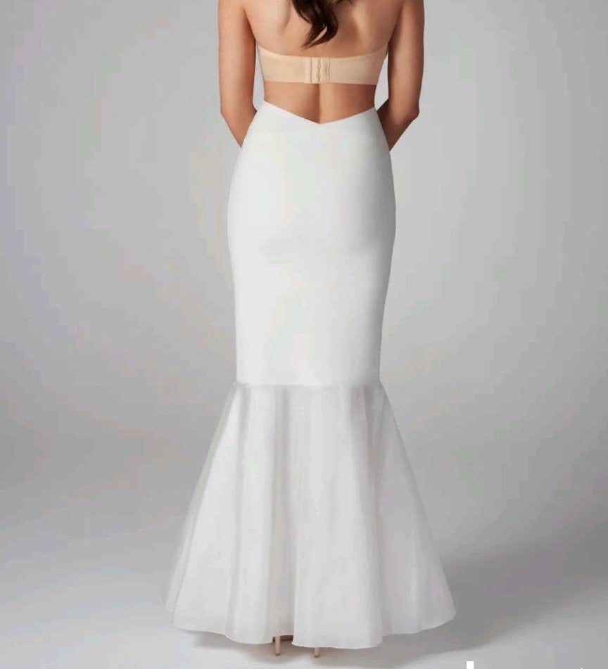 Wunderskirt Low Back voor 40 tot 44, Ophalen, Nieuw, Wit, Trouwjurk