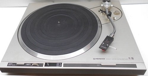 Pioneer draaitafel PL 200 zilver direct drive / pitch contr., Pitch-regelaar, Ophalen of Verzenden, Zo goed als nieuw, Pioneer