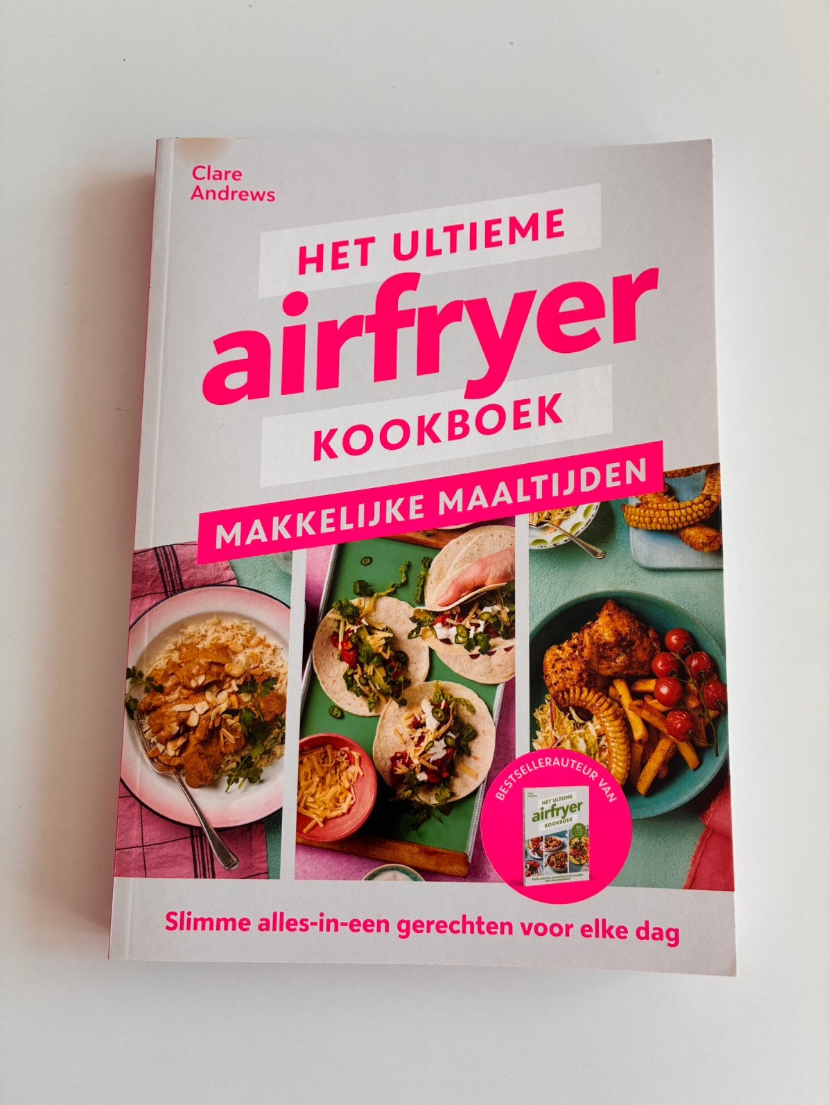 Het ultieme airfryer kookboek makkelijke maaltijden, Boeken, Ophalen of Verzenden, Nieuw