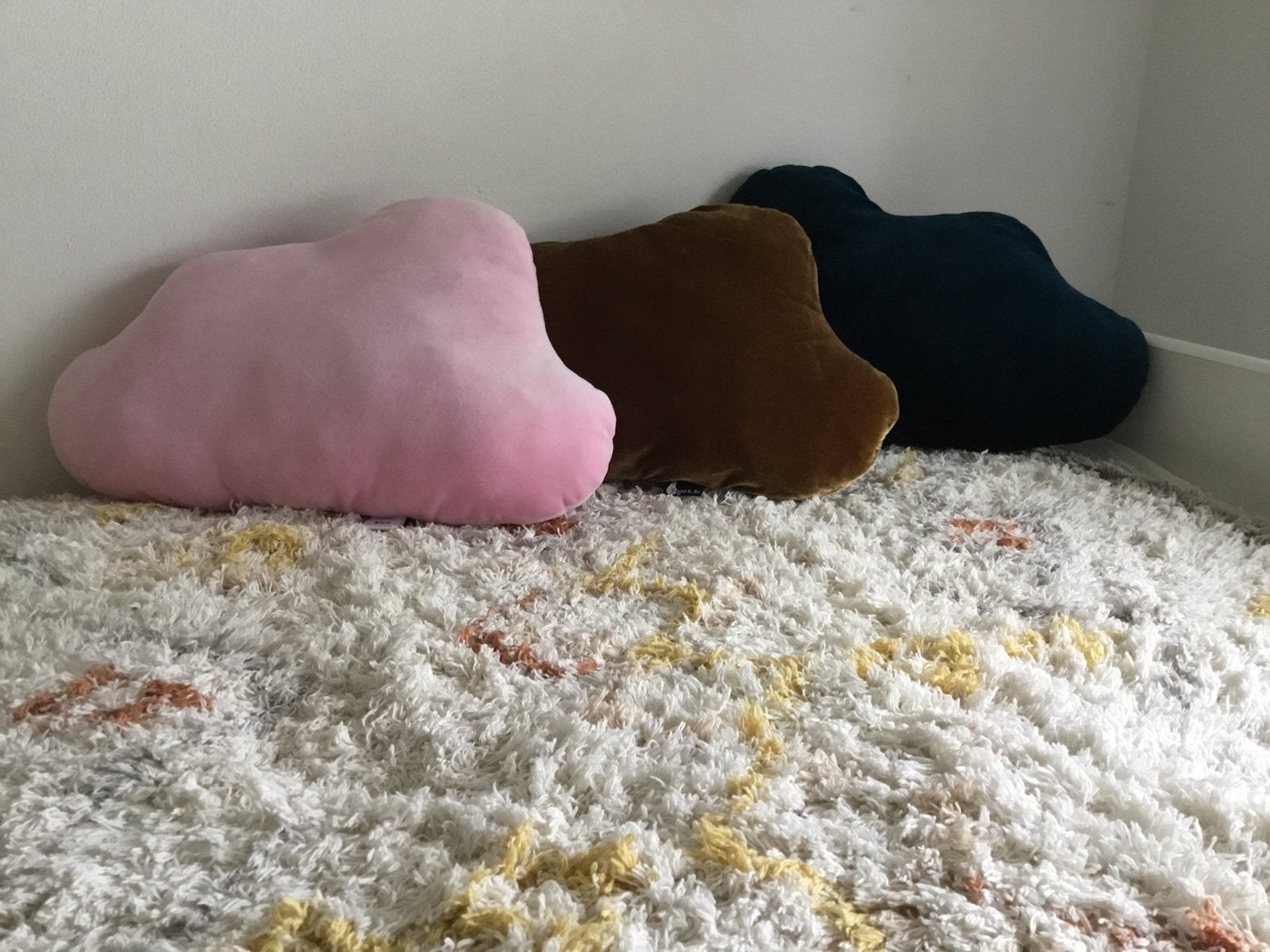Zachte Velours wolk kussens., Huis en Inrichting, Woonaccessoires | Kussens, Ophalen of Verzenden, Nieuw