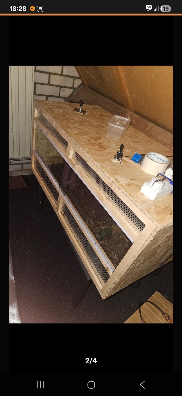 Terrarium OSB, Ophalen