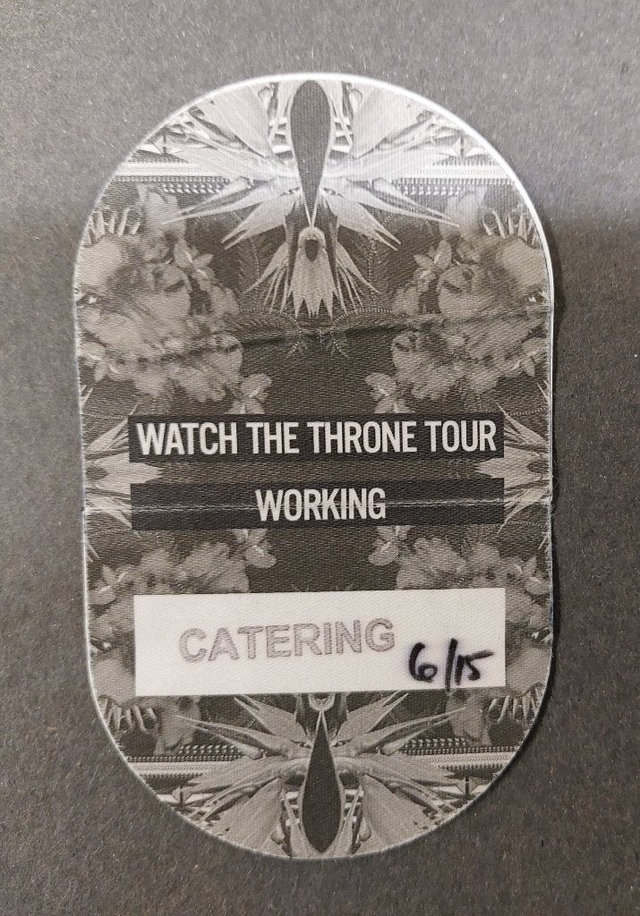Jay Z Kanye West BACKSTAGE PASS Arnhem 2012 Origineel !, Verzamelen, Gebruikt, Verzenden, Jay Z & Kanye West, NvT