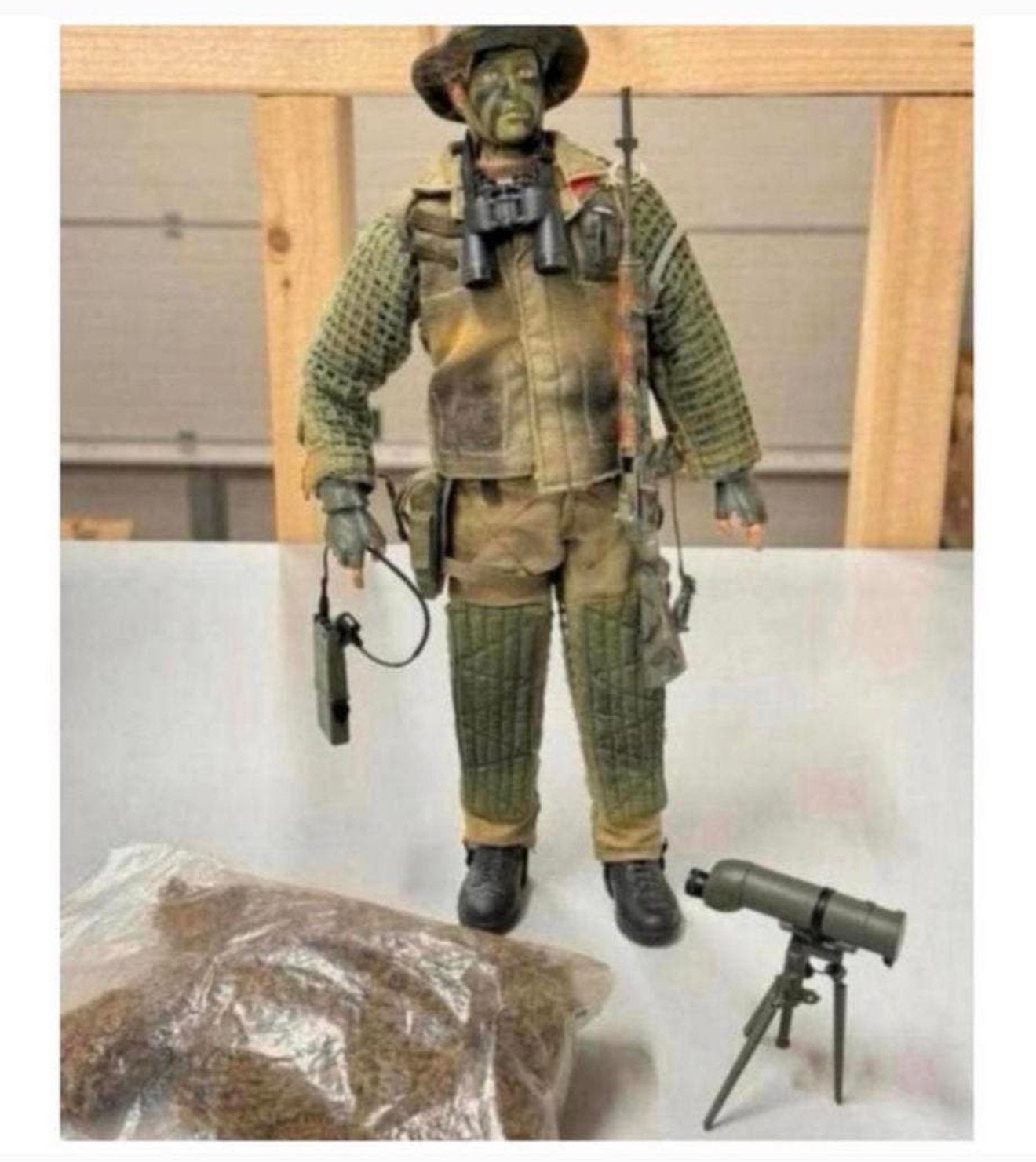 Dragon US Sniper Action Figure 1:6 Dragon + veel accessoires, Groter dan 1:35, B, Ophalen of Verzenden, Zo goed als nieuw
