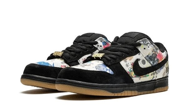 Nike SB Dunk Low Supreme Rammellzee - Maat 45, Nike SB Dunk Low, Nieuw, Ophalen of Verzenden, Sneakers of Gympen