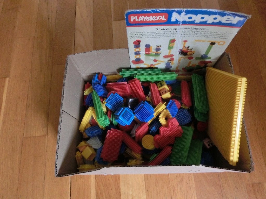 Doos met nopper speelgoed, Ophalen of Verzenden, Zo goed als nieuw, Nopper