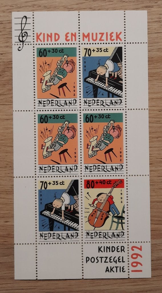 Kinderpostzegels, Verzenden, Na 1940, Postfris