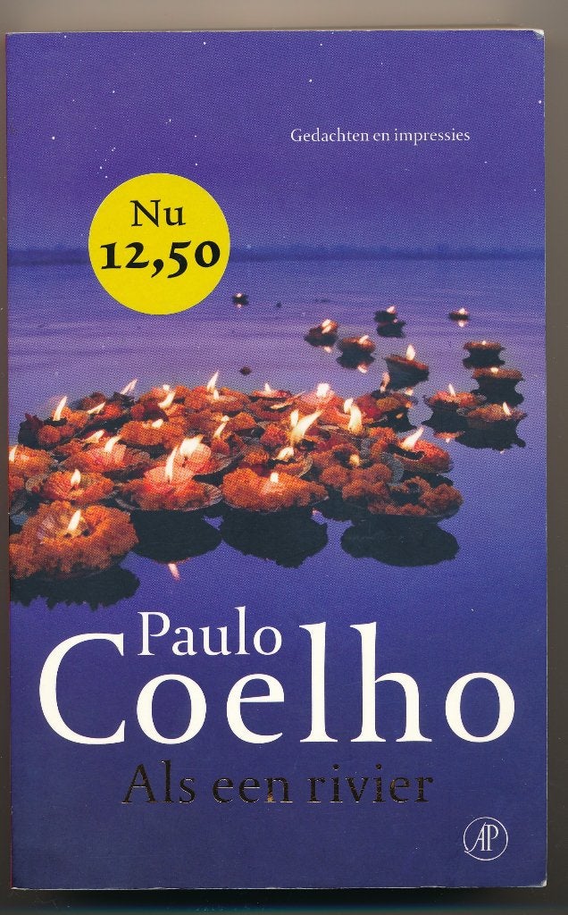 boek Paulo Coelho,  Als een rivier, paperback, 232 pag., Boeken, Wereld overig, Paulo Coelho, Ophalen of Verzenden, Zo goed als nieuw