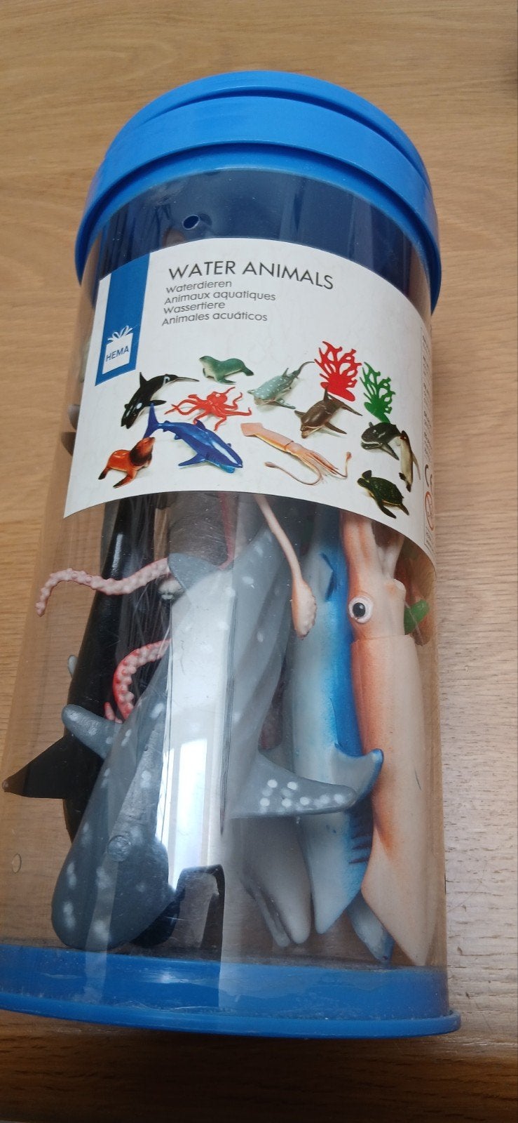 Waterdieren speelset, Ophalen of Verzenden, Zo goed als nieuw, Dierenspeelgoed, Hema