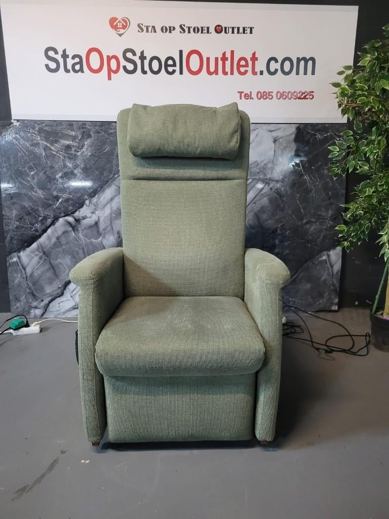 Staopstoel Fitform Wellness 580 Kantelfunctie en Verwarming, Minder dan 75 cm, Ophalen of Verzenden, Zo goed als nieuw, Stof