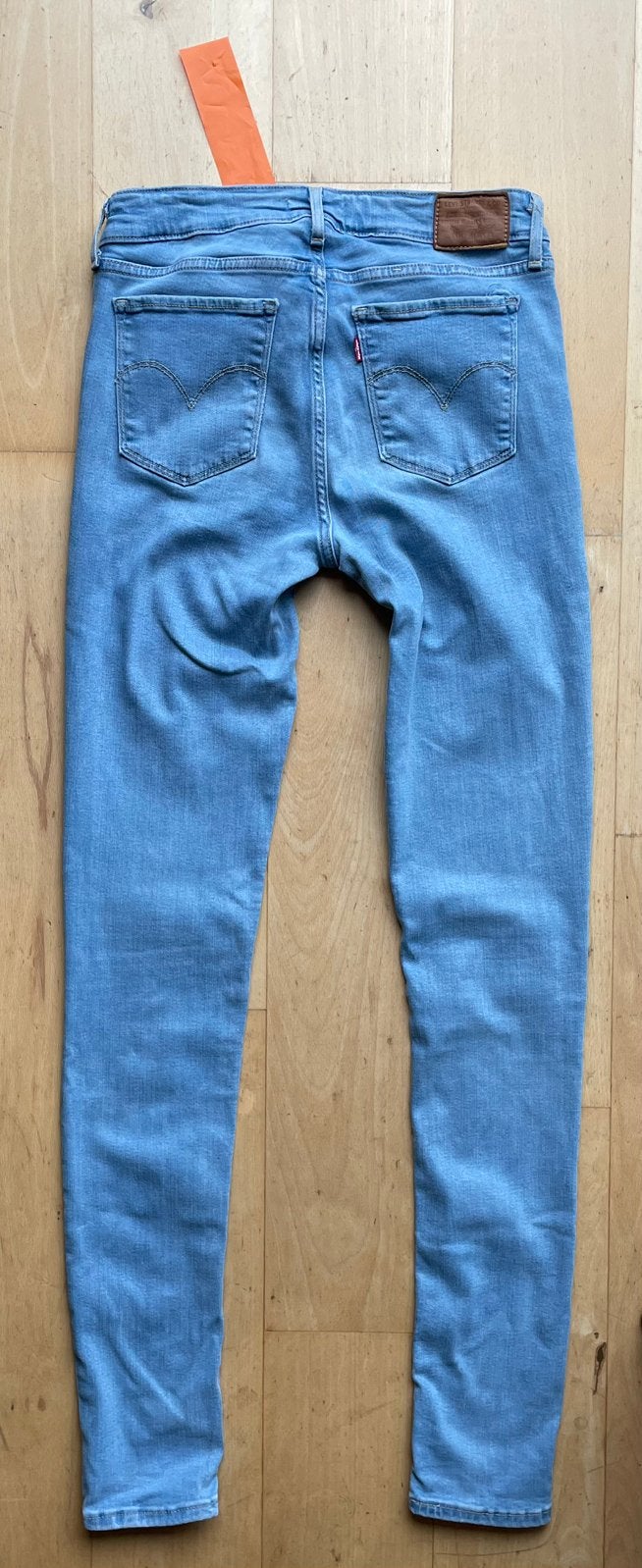 Levi’s 711 Skinny jeans spijkerbroek W28 L34 blauw, Kleding | Dames, Ophalen of Verzenden, Zo goed als nieuw, Blauw, W28 - W29 (confectie 36)