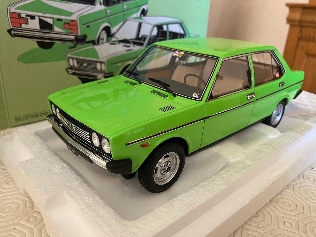 Laudoracing Fiat 131 Mirafiori 1:18, Hobby en Vrije tijd, Modelauto's | 1:18, Ophalen of Verzenden, Nieuw, Overige merken