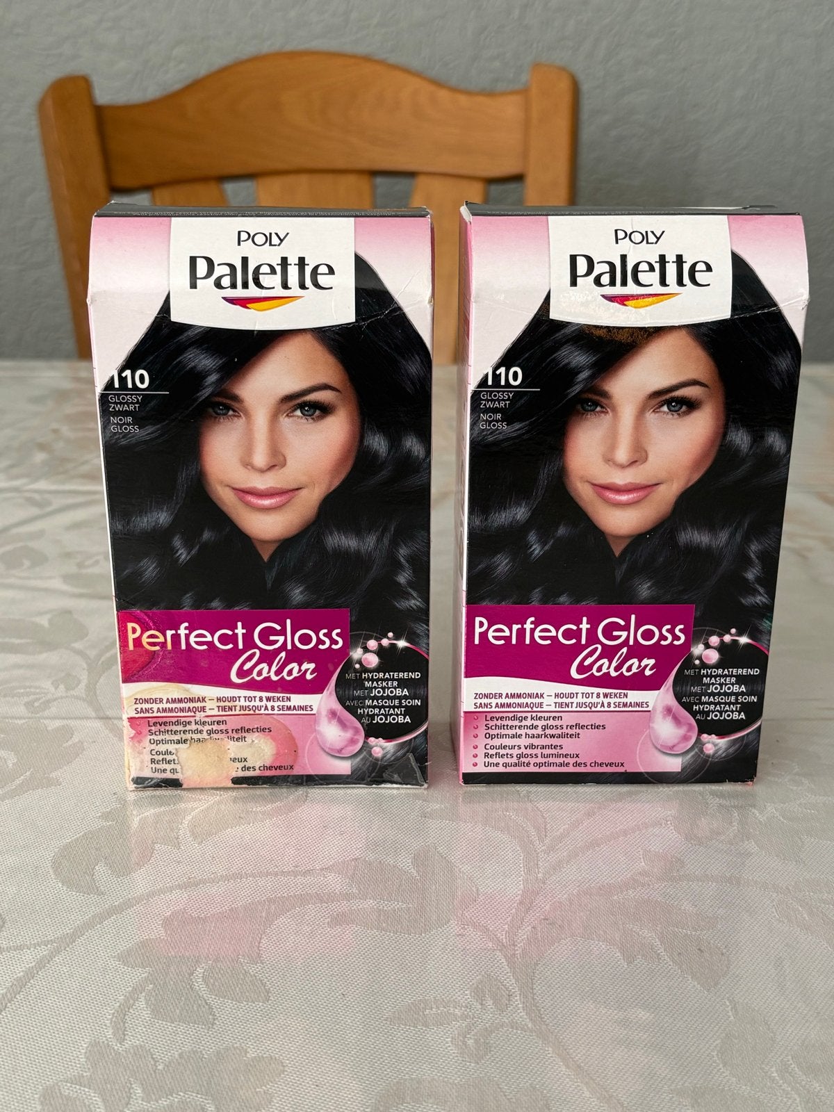 2x Poly Palette Perfect Gloss Color 110 Glanzend Zwart, Ophalen of Verzenden, Nieuw, Overige typen