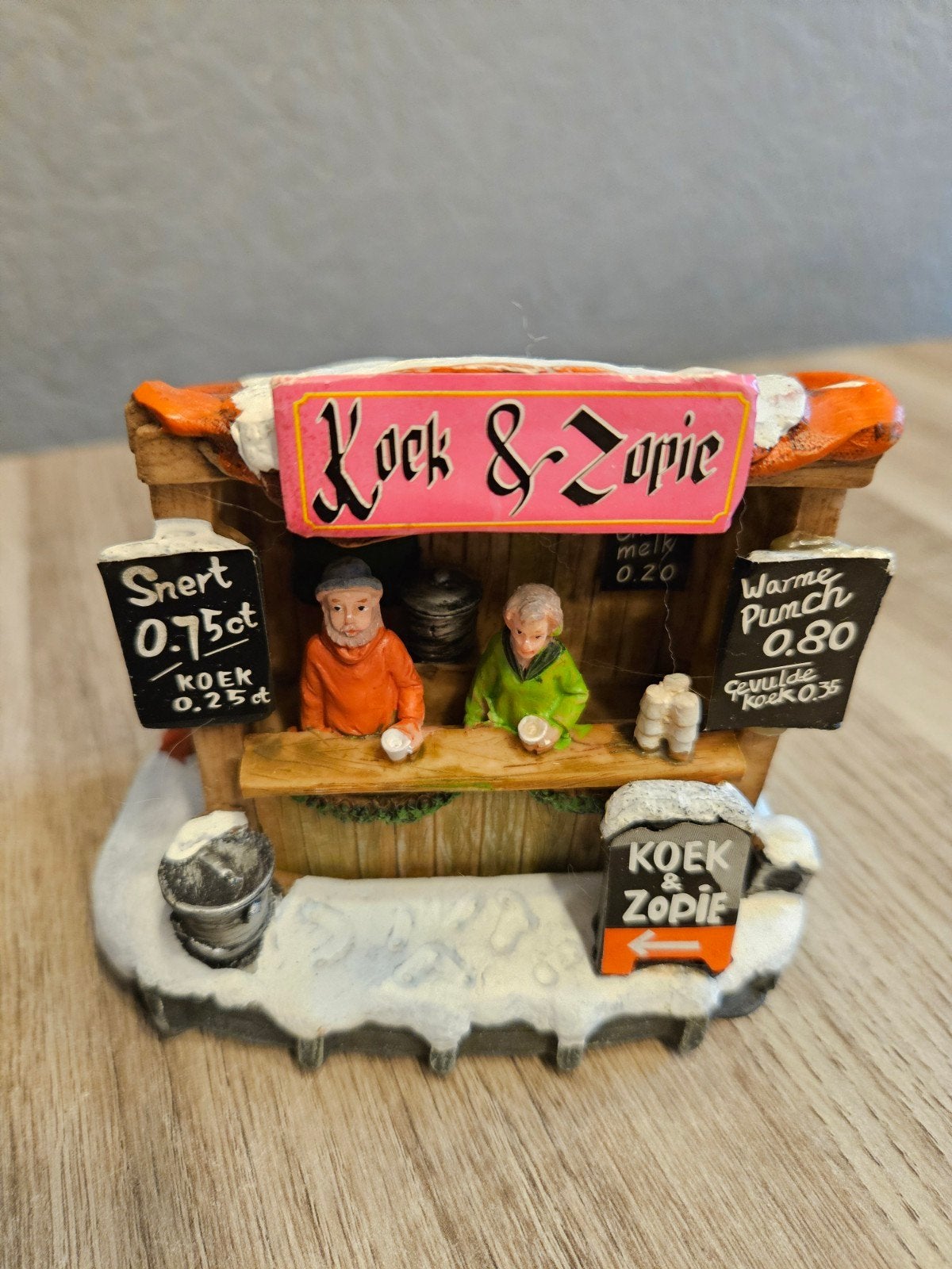 Kerst huisje koek en Zopie - kerstdorp, Ophalen of Verzenden, Zo goed als nieuw