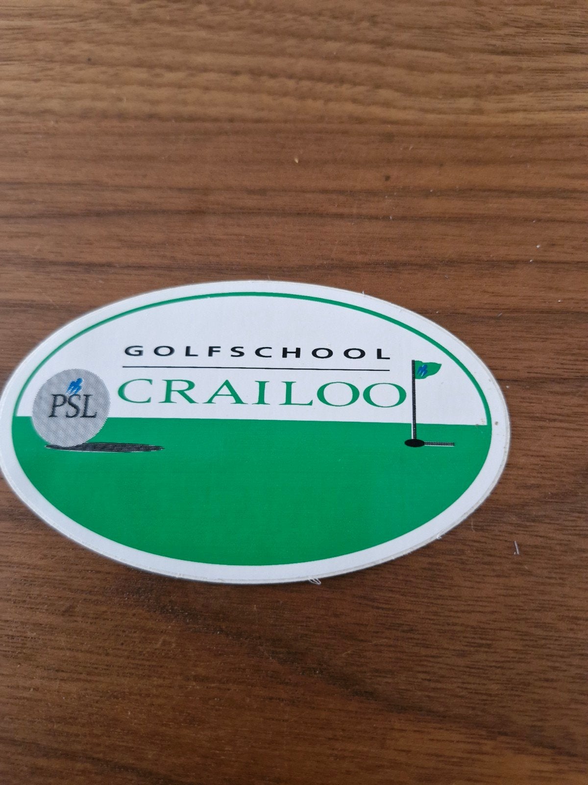 11090 Sticker Golfschool Crailoo PSL, Verzamelen, Stickers, Gebruikt, Sport, Ophalen of Verzenden
