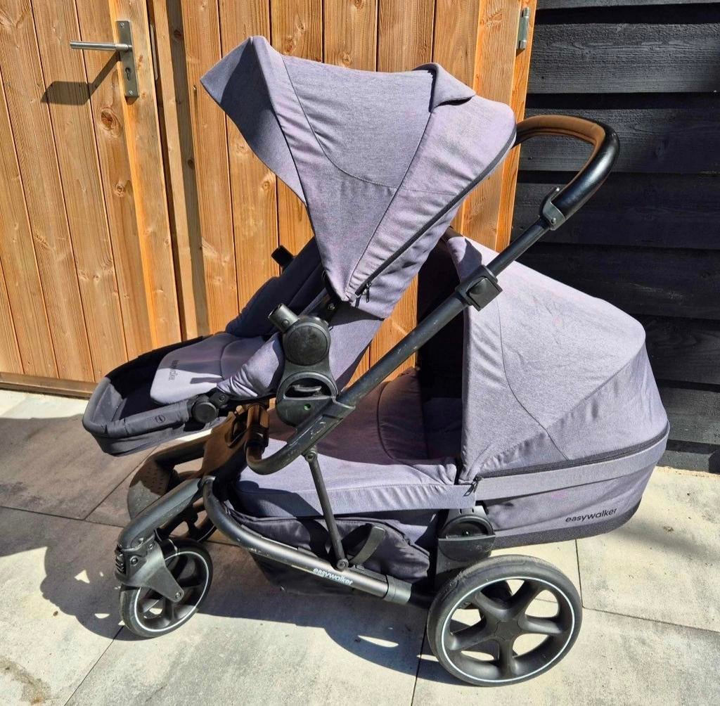 Easywalker Harvey 3, Verstelbare duwstang, Zo goed als nieuw, Ophalen, Kinderwagen