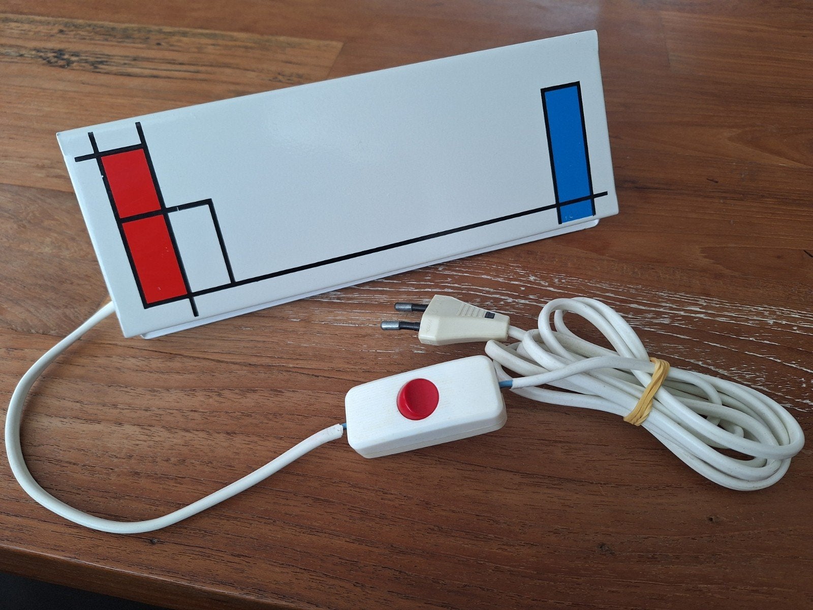 Zeldzame Mondriaan stijl wand / lees / bedlampje, Ophalen of Verzenden, Gebruikt