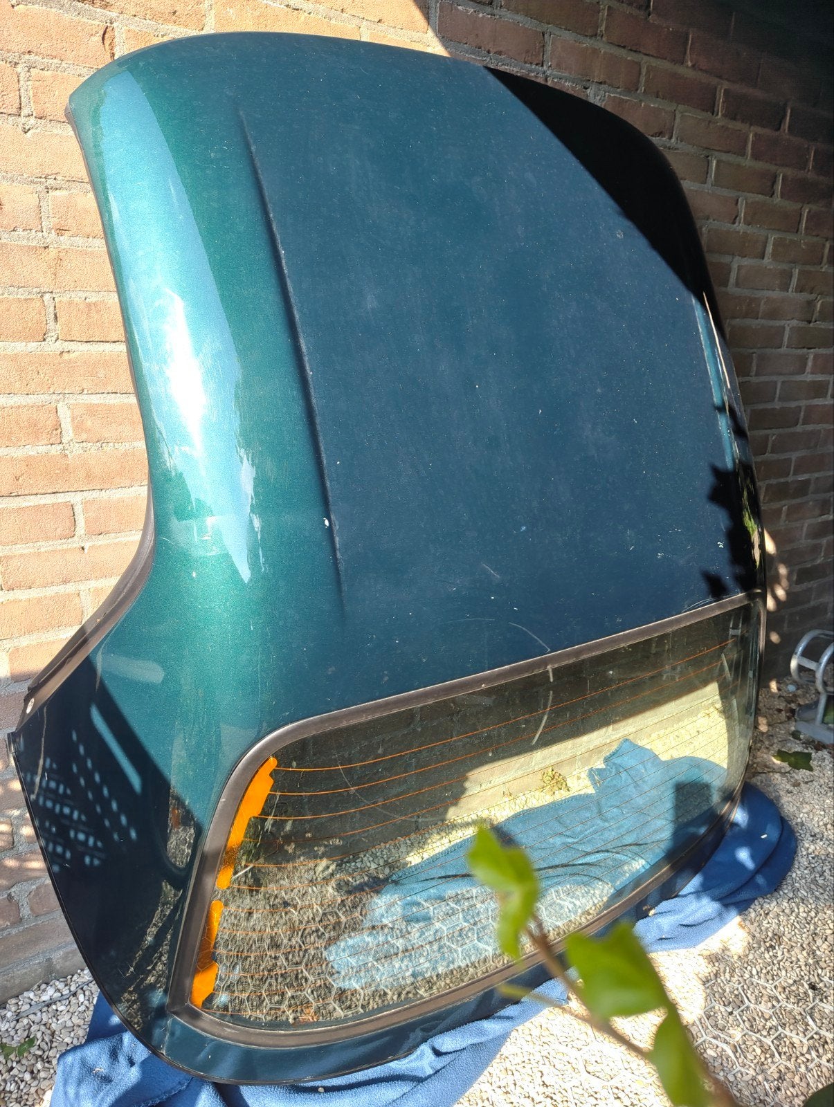 MG hardtop British Racing Green, Ophalen, Gebruikt, MG