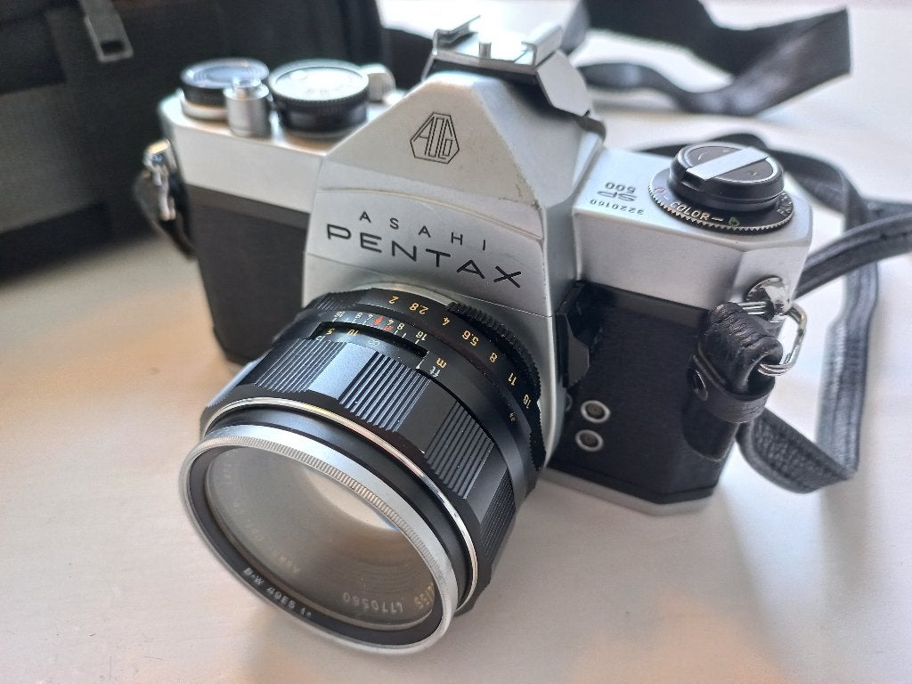 Pentax Asahi SP500 camera, Ophalen of Verzenden, Gebruikt, Spiegelreflex, Pentax