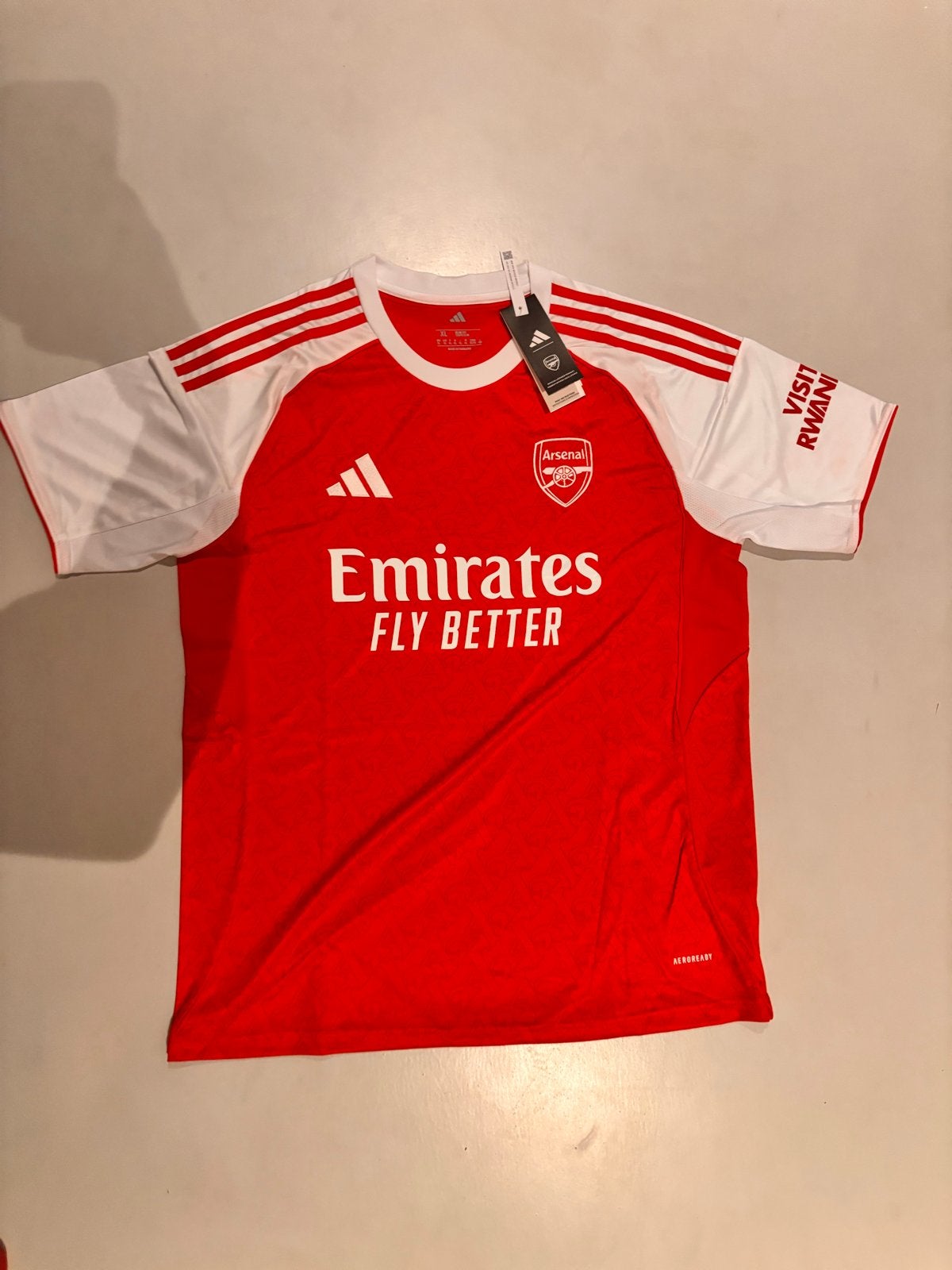 Arsenal Thuisshirt - Maat XL - Nieuw met kaartjes, Kleding | Heren, Overige typen, Ophalen of Verzenden, Rood, Maat 56/58 (XL)