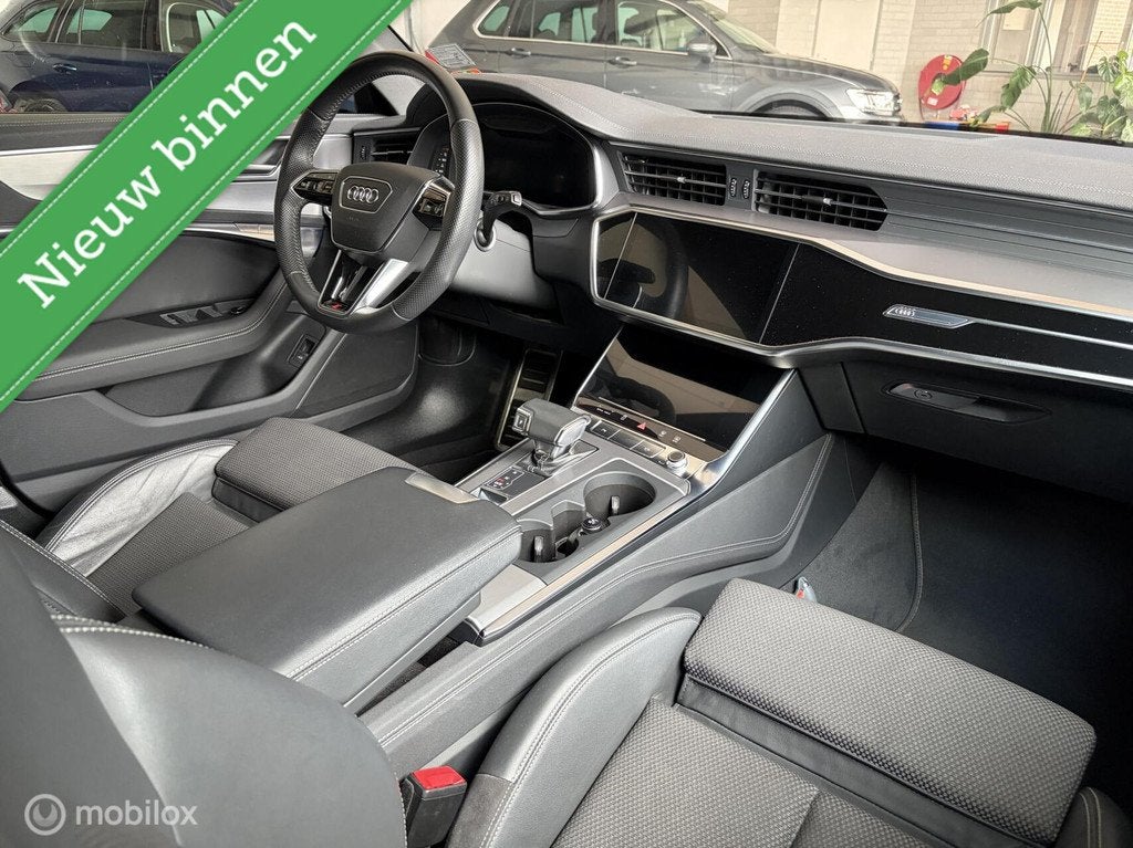 Audi A6 Avant 45 TFSI S edition., Gebruikt, Euro 6, 4 cilinders, Blauw