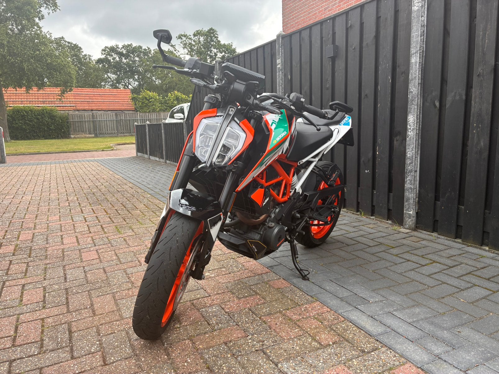 KTM 390 Duke (2018) – 23.211 km – A2-rijbewijs – nette staat, LED Verlichting, Occasion, Particulier, 373 cc