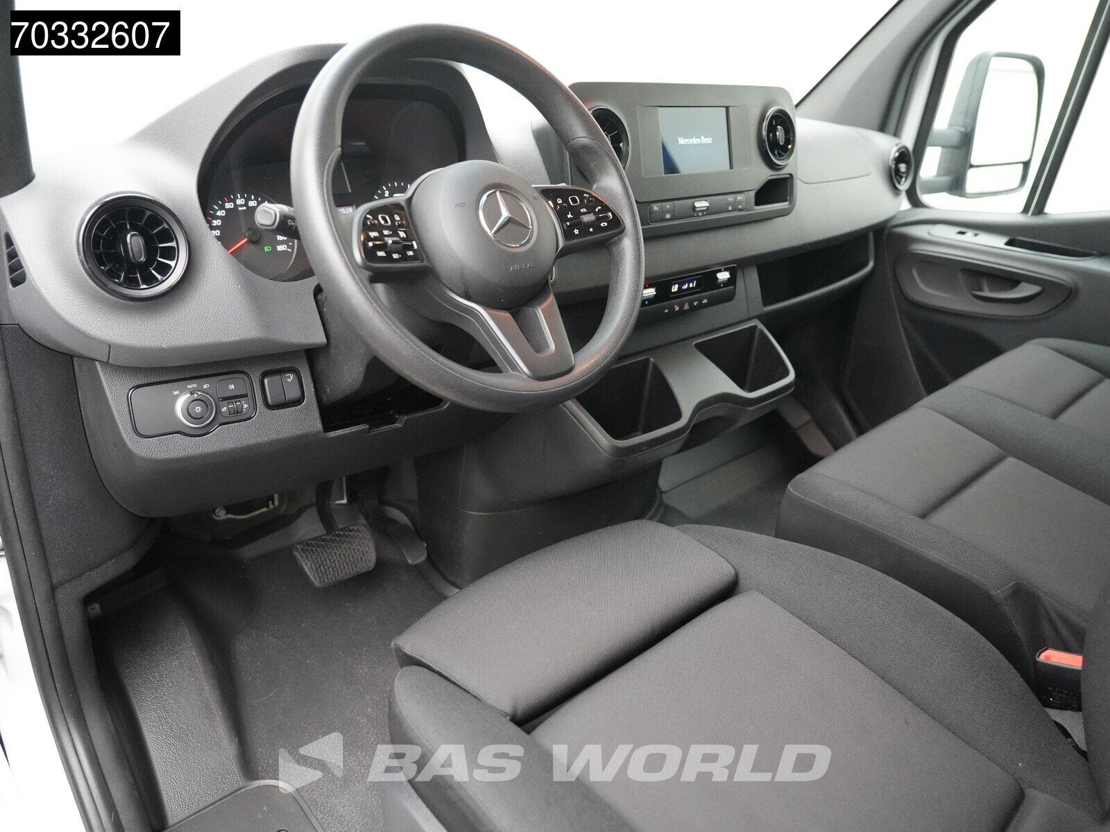 Mercedes Sprinter 515 CDI Laadklep Dubbellucht 150PK Bakwage, Auto's, Bestelauto's, Automaat, Stof, Gebruikt, Euro 6
