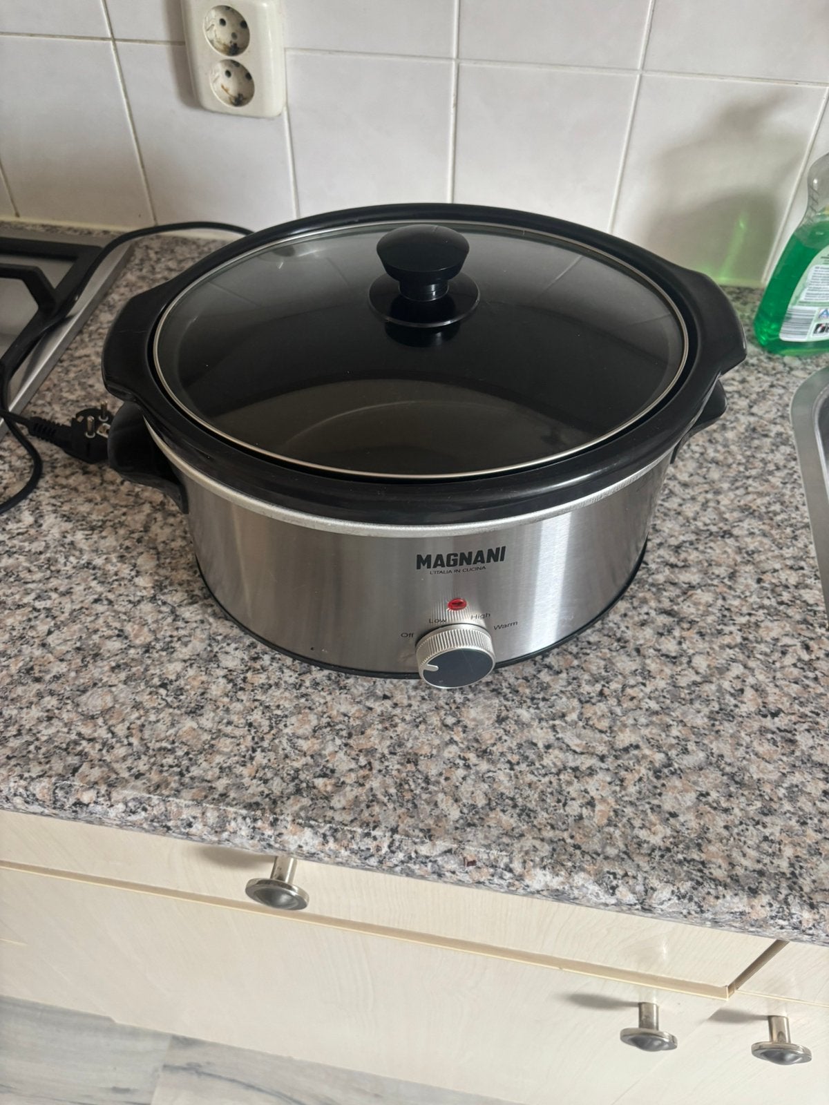 Slowcooker 5 liter, Witgoed en Apparatuur, Slowcookers, Ophalen of Verzenden, Zo goed als nieuw