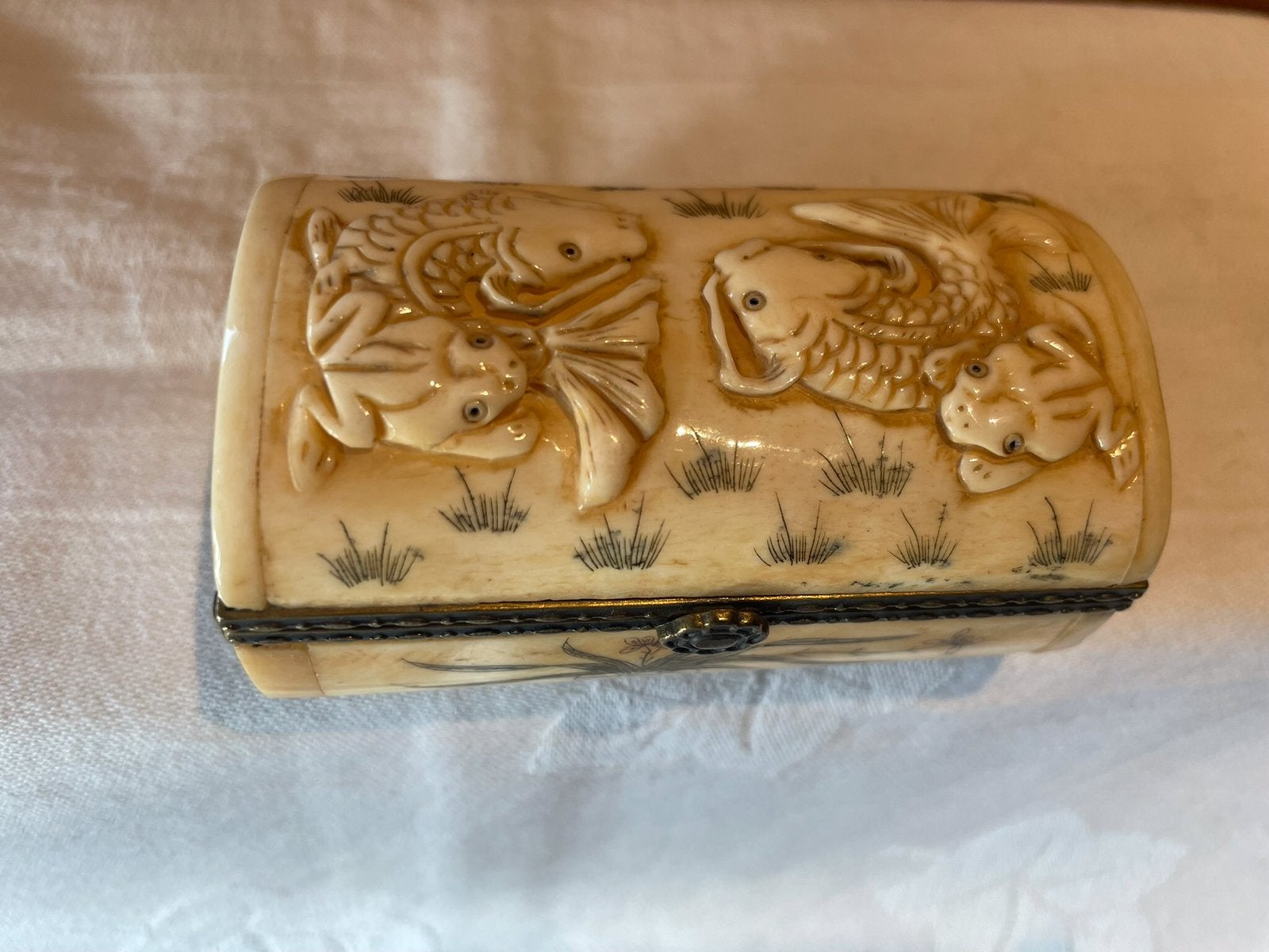 Camel bone box, Ophalen of Verzenden