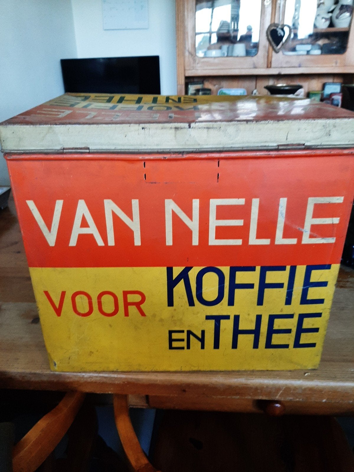Vintage Van Nelle Koffie en Thee Blik, Ophalen