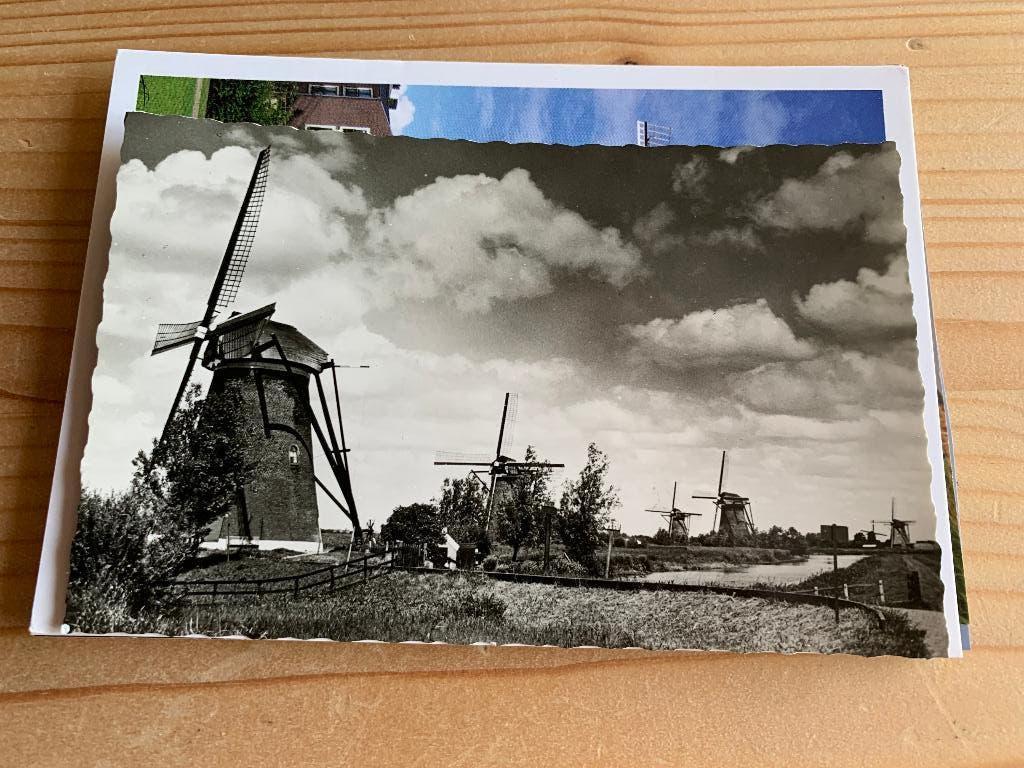 Kaarten van molens in Zuid Holland, Ophalen of Verzenden, Ongelopen, Zuid-Holland