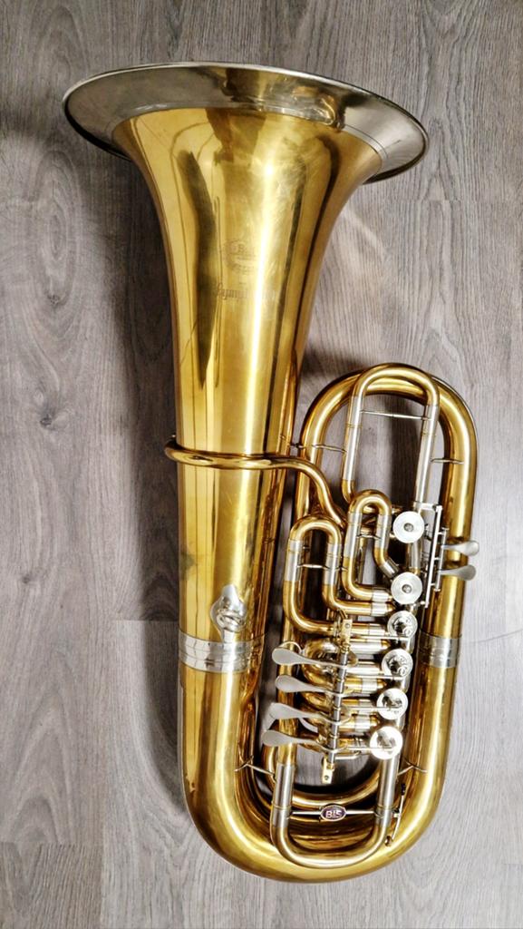 F-Tuba B&S "Symphonie", Muziek en Instrumenten, Ophalen of Verzenden, Gebruikt