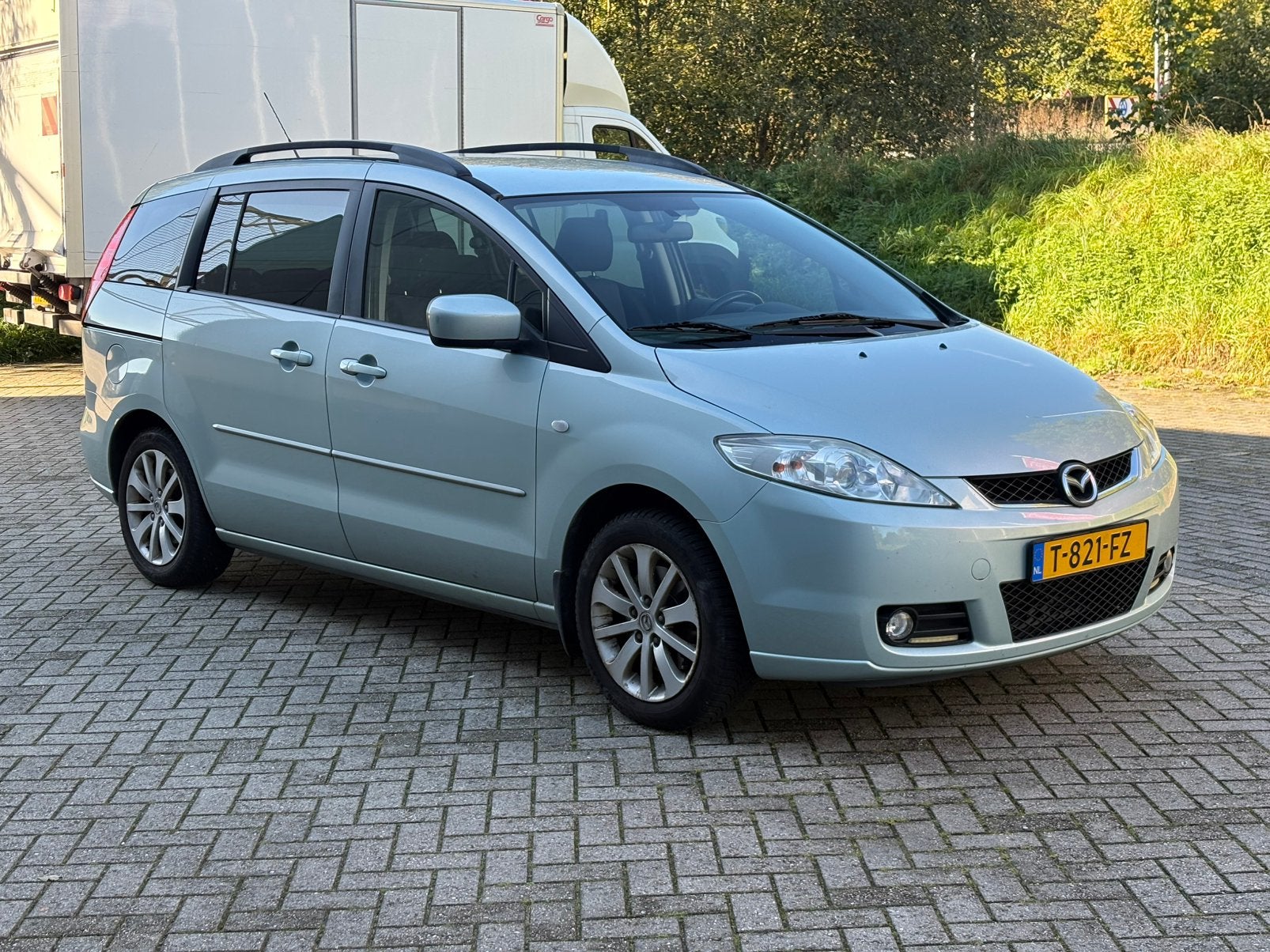 Mazda 5 1.8 2006 7 persoons, Auto's, 1370 kg, 4 cilinders, 7 stoelen, ABS