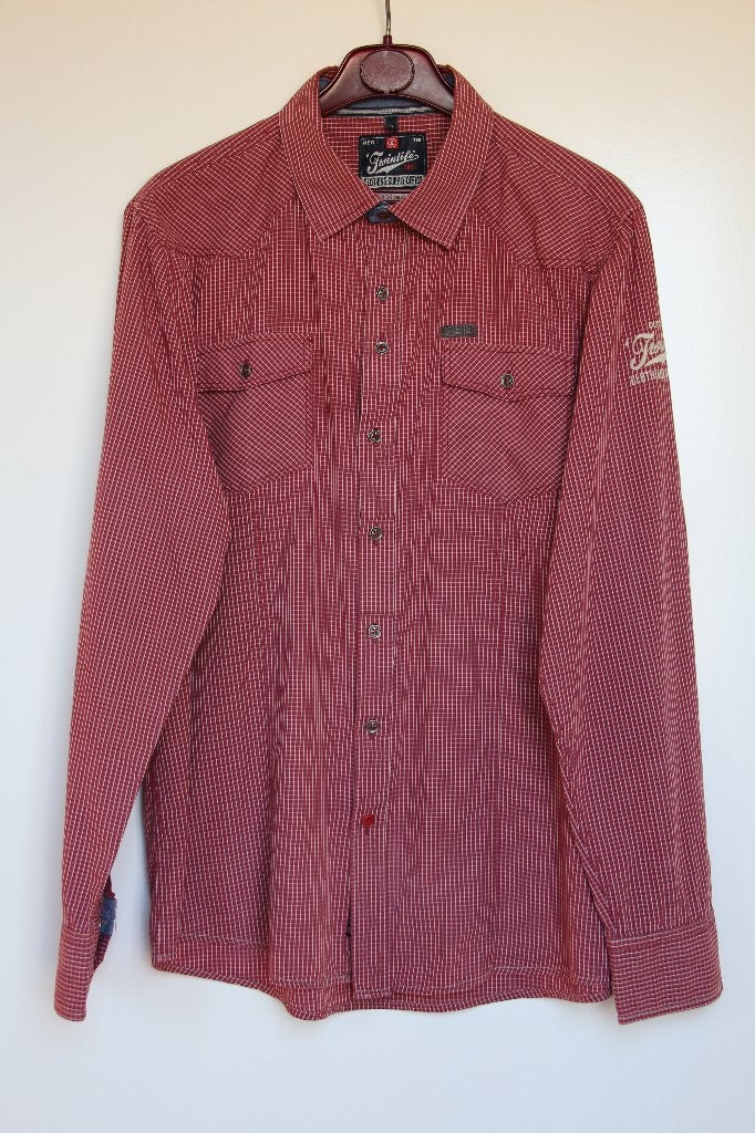 Heren overhemd van Twinlife maat XL, Verzenden, Zo goed als nieuw, Twinlife, Halswijdte 43/44 (XL)