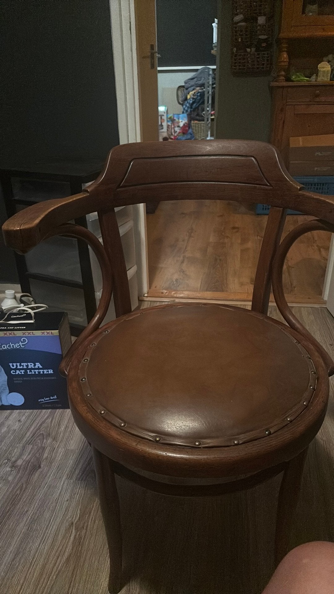 Prachtige vintage stoel, Antiek en Kunst, Antiek | Meubels | Stoelen en Banken, Ophalen of Verzenden