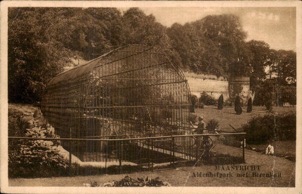 Maastricht - Aldenhofpark - Berenkuil, Ophalen of Verzenden, 1920 tot 1940, Gelopen, Limburg