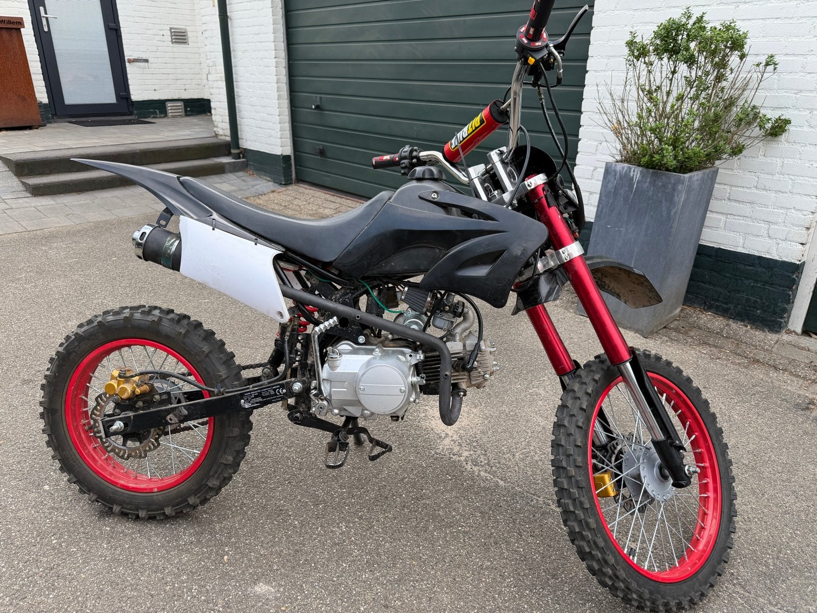 Orion 125cc crossmotor - Recentelijk onderhouden, Sportuitlaat, Gebruikt, Particulier, Handgeschakeld