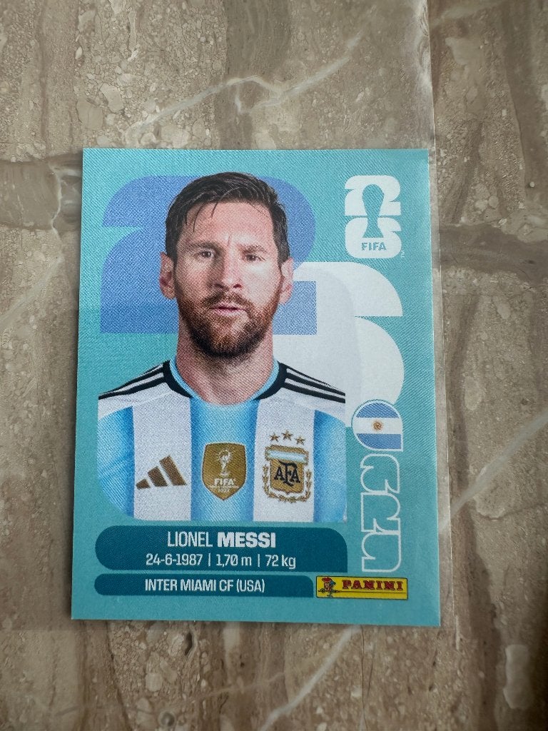 Panini Lionel Messi, Ophalen of Verzenden, Nieuw, Buitenlandse clubs, Boek of Tijdschrift