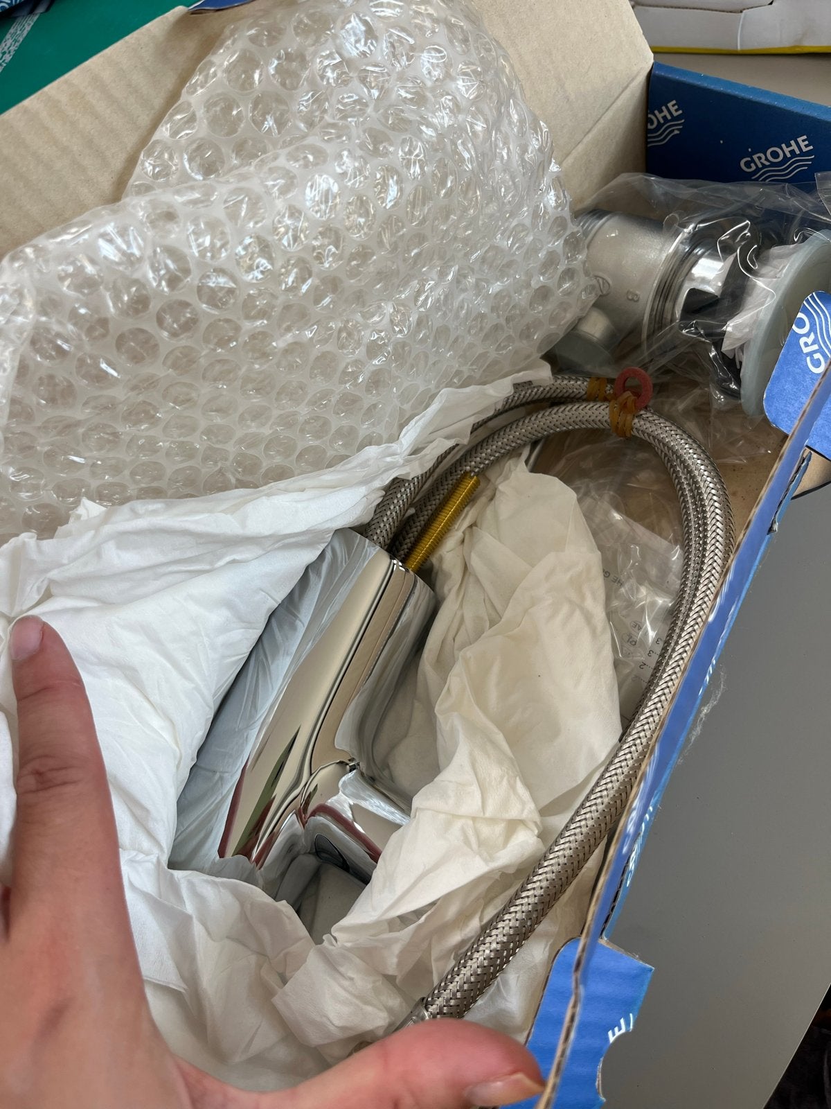 Grohe Concetto Kraan - Nieuw in doos, Doe-het-zelf en Verbouw, Sanitair, Ophalen, Nieuw, Chroom, Kraan